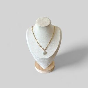 Coin pearl necklace